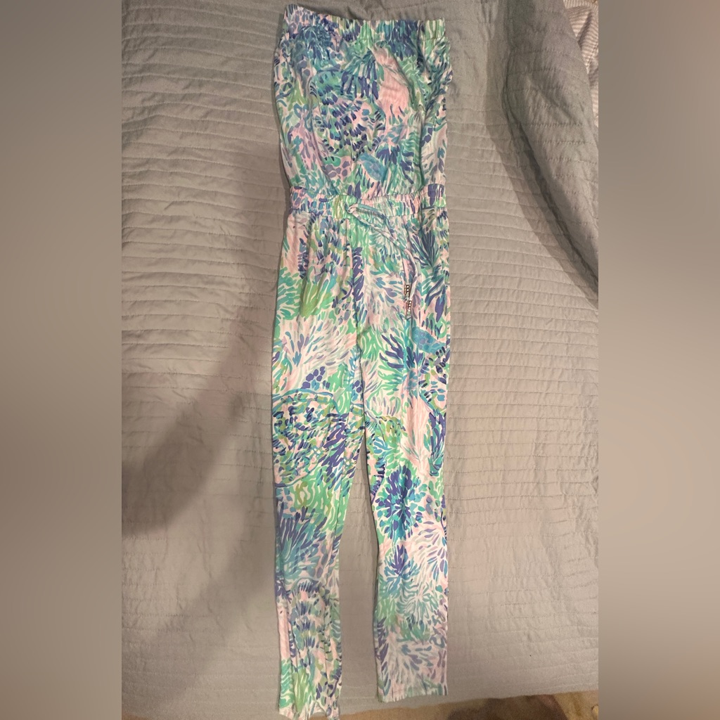 Lilly Pulitzer Brand New With Tags Jumpsuit In Xxs